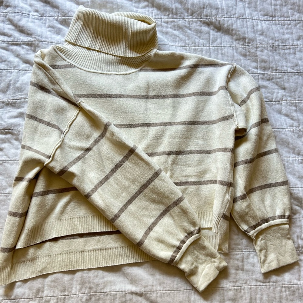 Free people turtle neck sweater